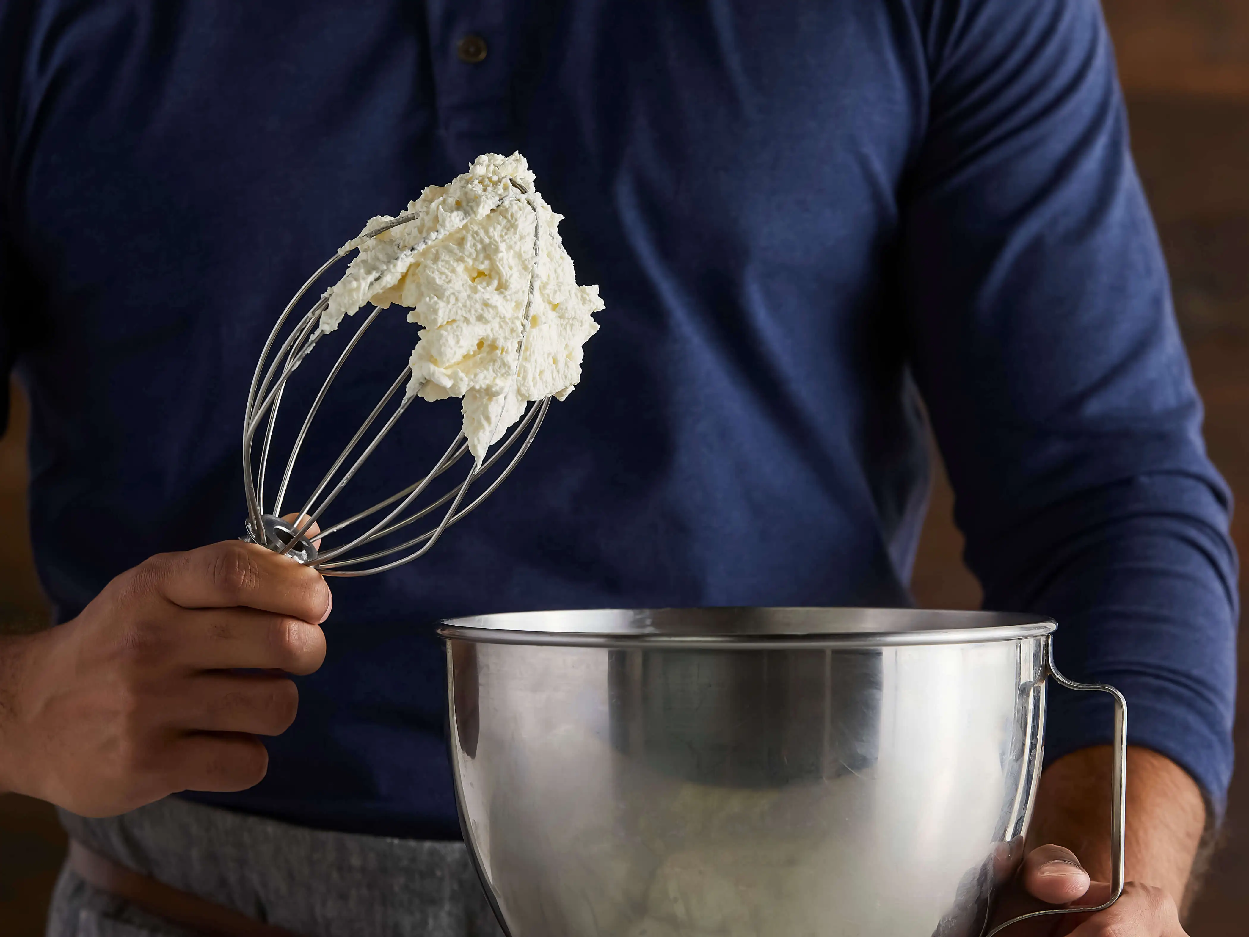 How to make whipped cream, by hand and with a hand mixer